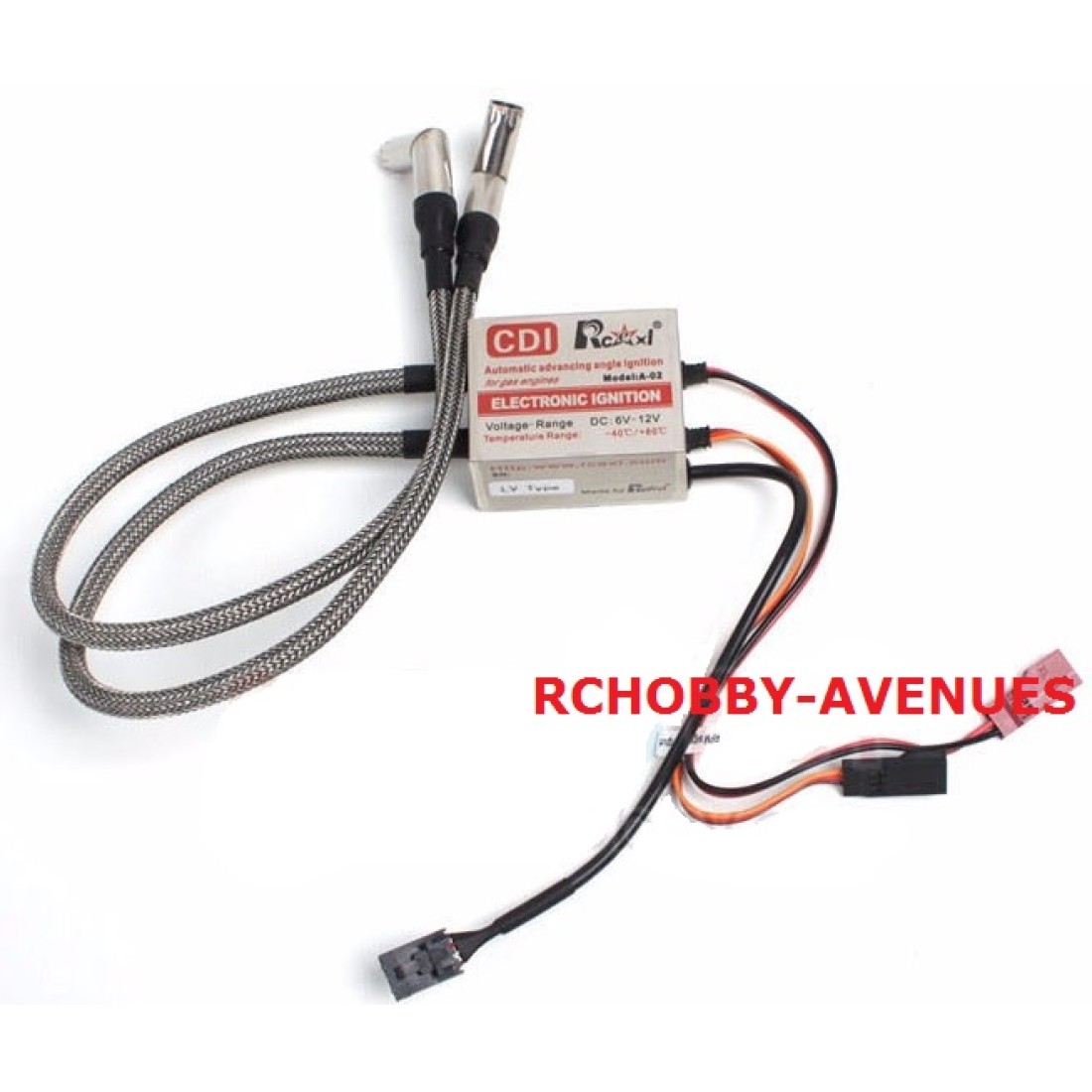 Einzylinder Zündung ME-8 120° (4.8-8.4V)(RXCEL) - 4.8-8.4V DC (Lipo